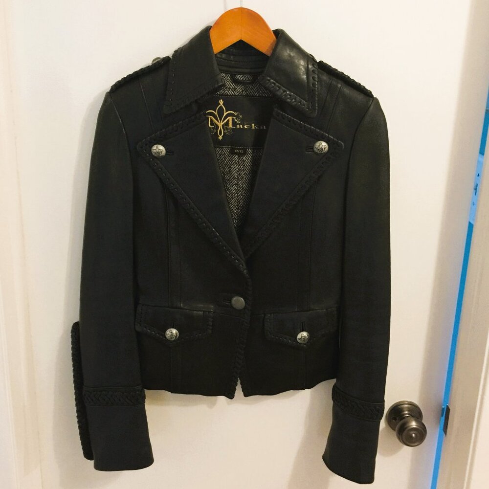 MACKAGE LEATHER JACKET